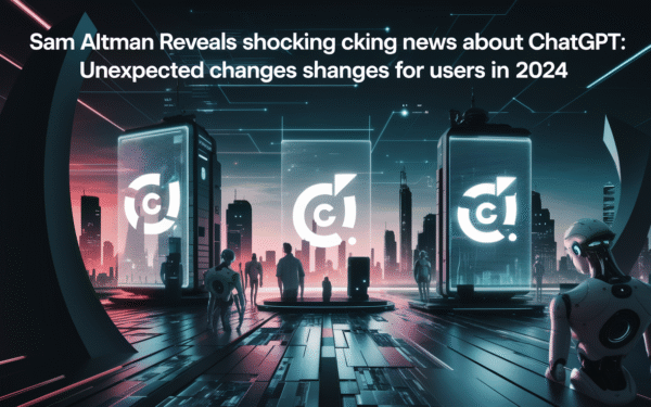 Sam altman annonce une nouvelle choquante sur chatgpt des changements inattendus