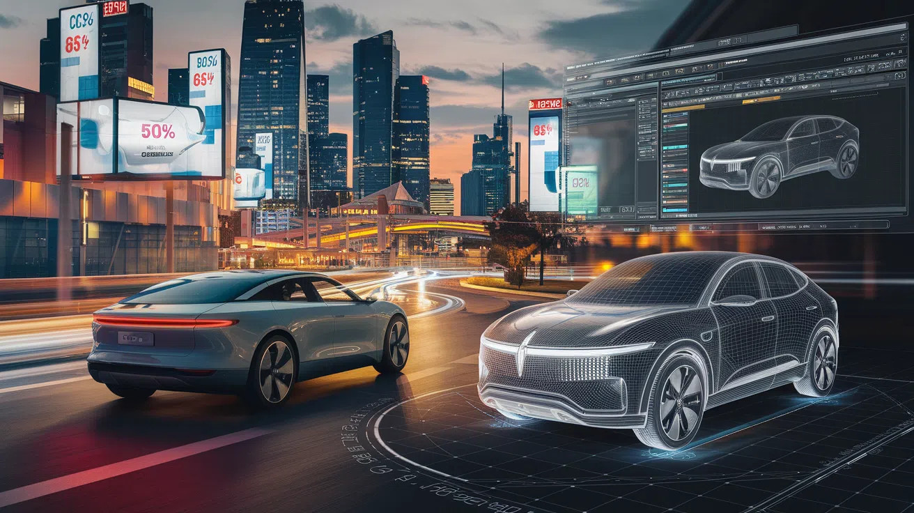Tencent et hunyuan3d-polygen bousculent le marché  votre voiture électrique à prix