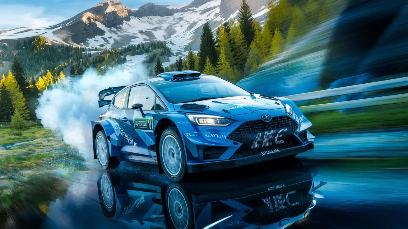 Toyota mise sur lhydrogène pour transformer le paysage du rallye mondial avec