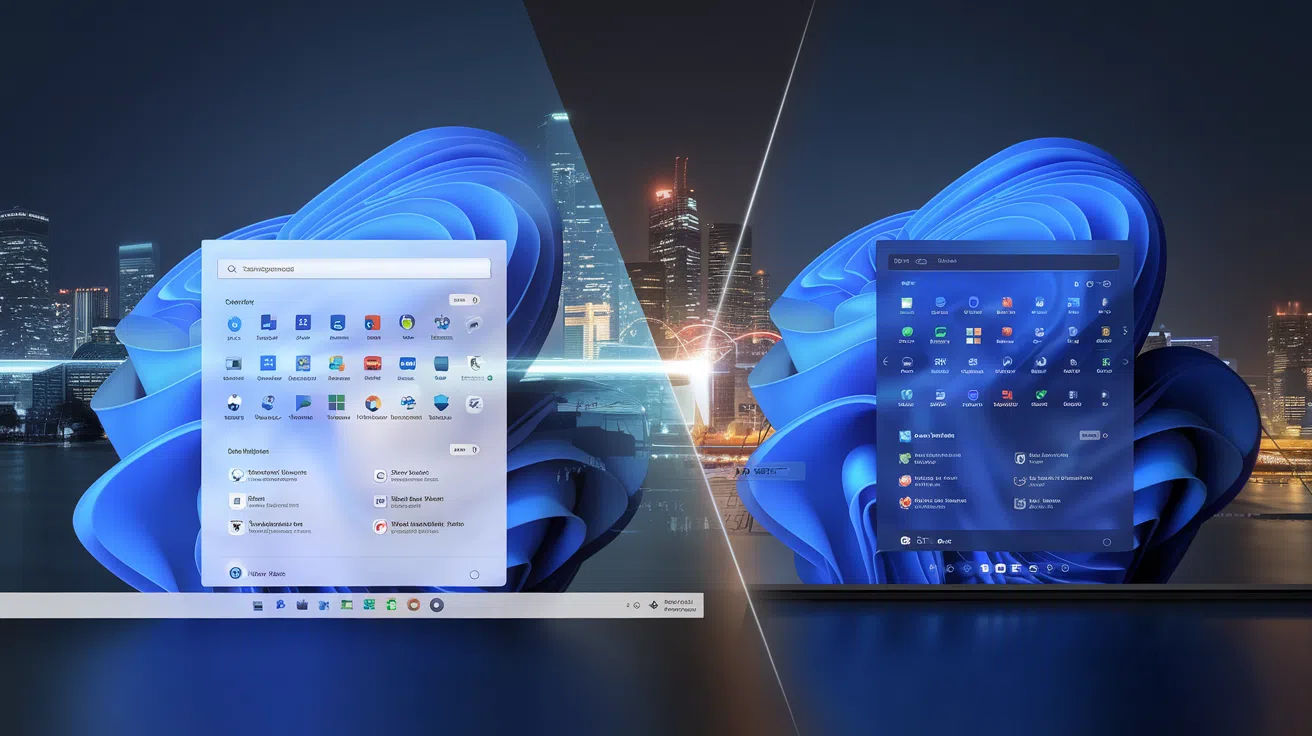 Transformez windows 11 en un clone de windows 10 en quelques clics