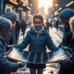 Une élève écossaise de 12 ans crée une couverture solaire innovante qui