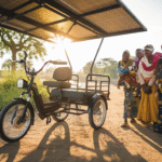 Une startup zimbabwéenne crée un tricycle électrique solaire qui soulage des heures
