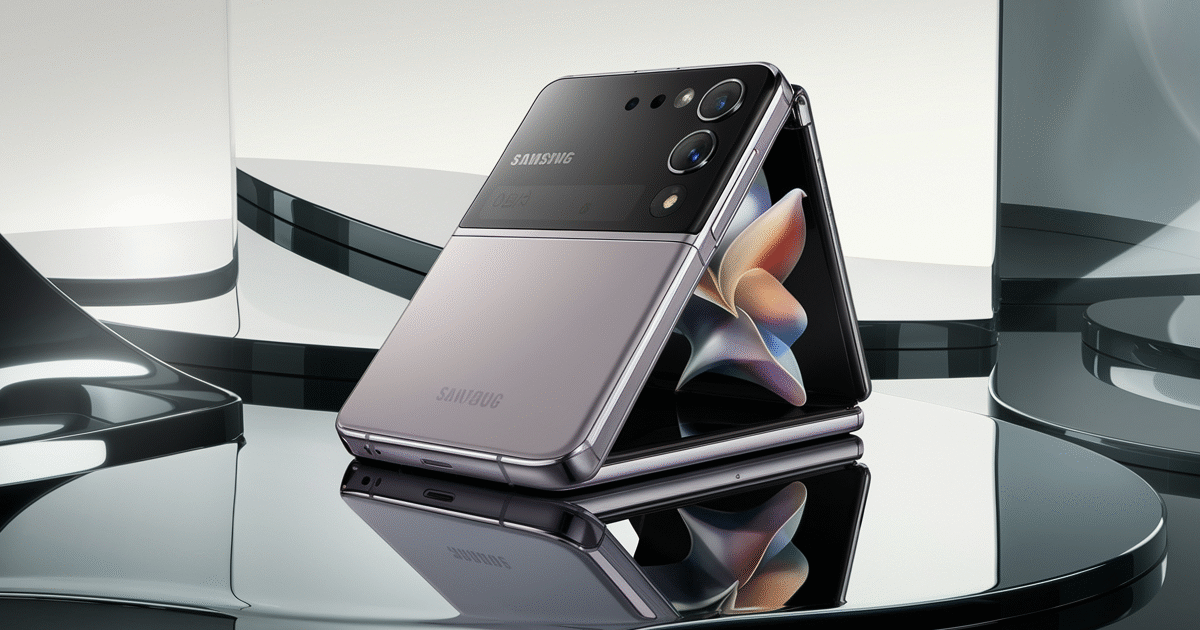 400 sparen Samsung Galaxy Z Flip7 mit großem Frontdisplay für 799