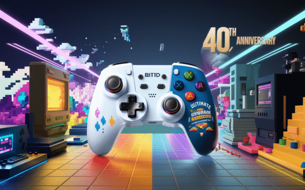8bitdo dévoile son contrôleur ultimate en édition spéciale pour célébrer le 40e