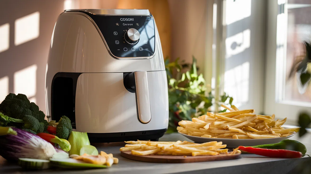 Cosori twinfry air fryer transforme votre cuisine  Savourez des plats croustillants