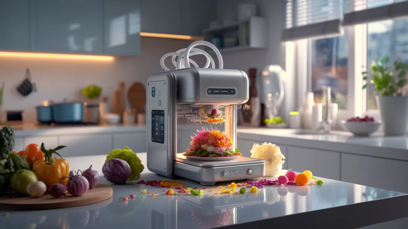 Edibot transforme votre cuisine avec un impressionnant mini-imprimante alimentaire  Créez des