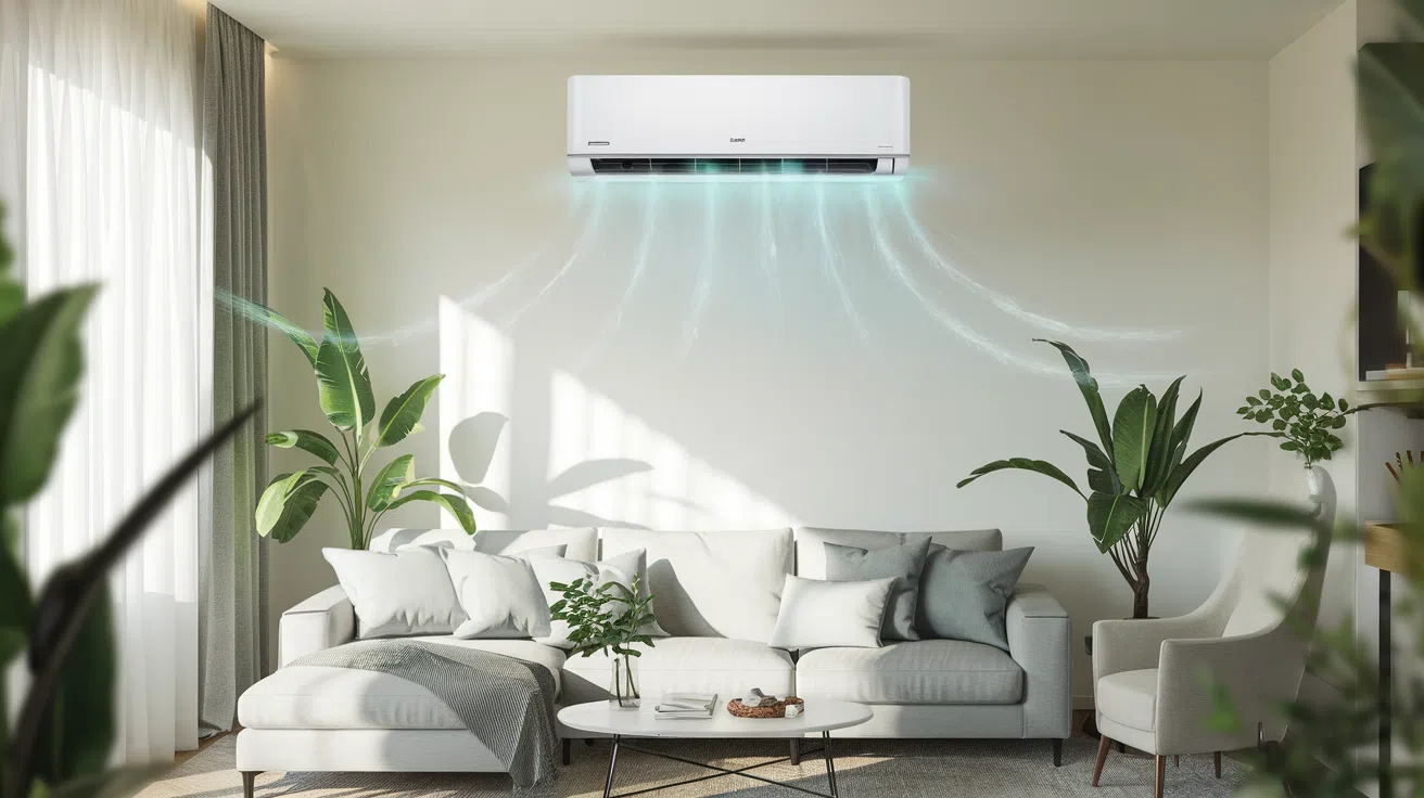 Este aire acondicionado no necesita máquina exterior no usa gas y consume