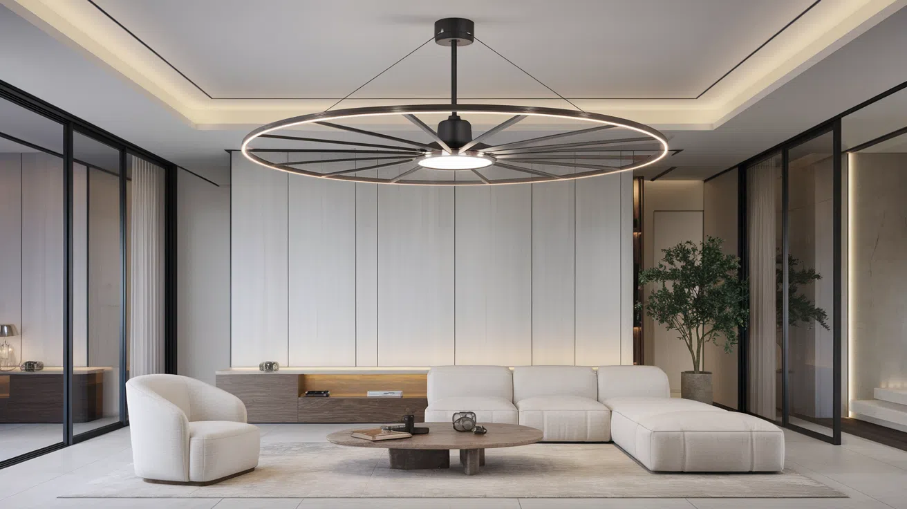 Flügelloser LED-Deckenventilator für 8024