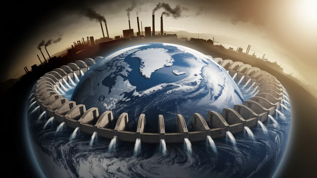 Harvard révèle comment 7000 barrages déplacent le pôle nord géographique dun mètre