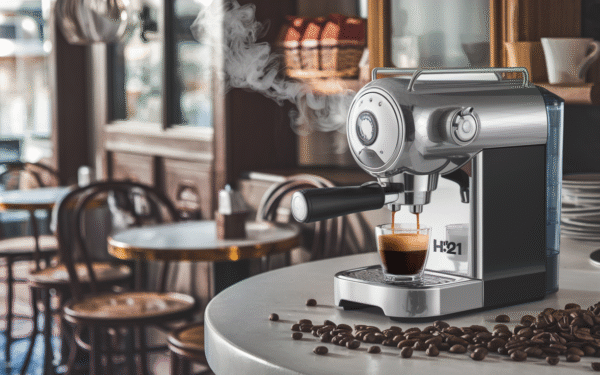 Hibrew h21 redéfinit le café italien Une machine à expresso qui