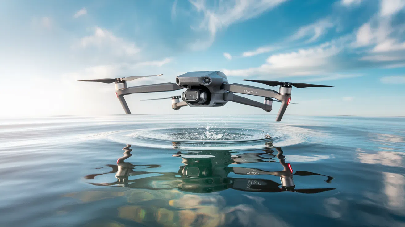 Hover air aqua  Dominez les eaux avec cette drone innovante qui