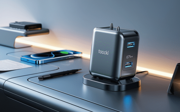 Kabel immer dabei Toocki 67W USB-C Ladegerät für 2039 bei AliExpress