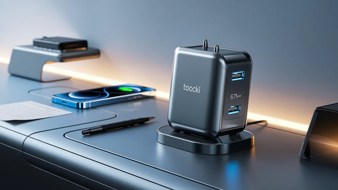 Kabel immer dabei Toocki 67W USB-C Ladegerät für 2039 bei AliExpress