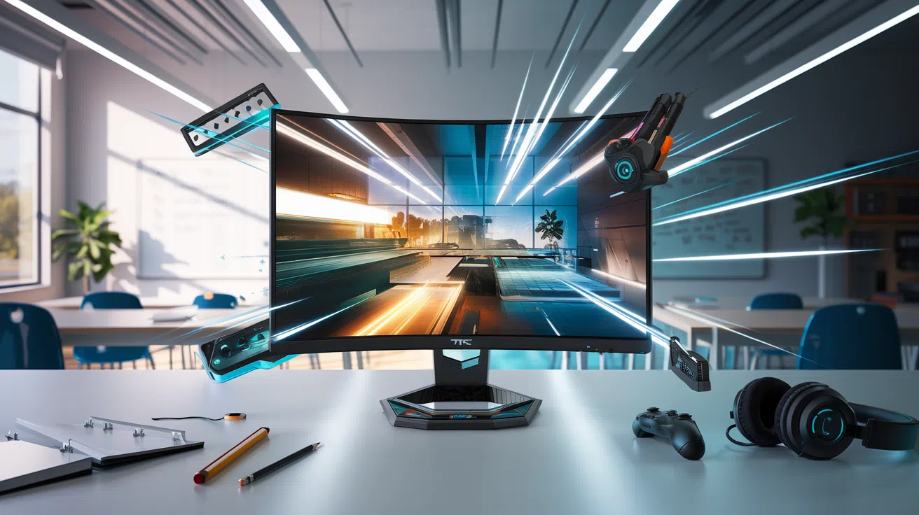 KTC Back to School Sale WQHD Gaming-Monitor mit 180Hz für nur 14999