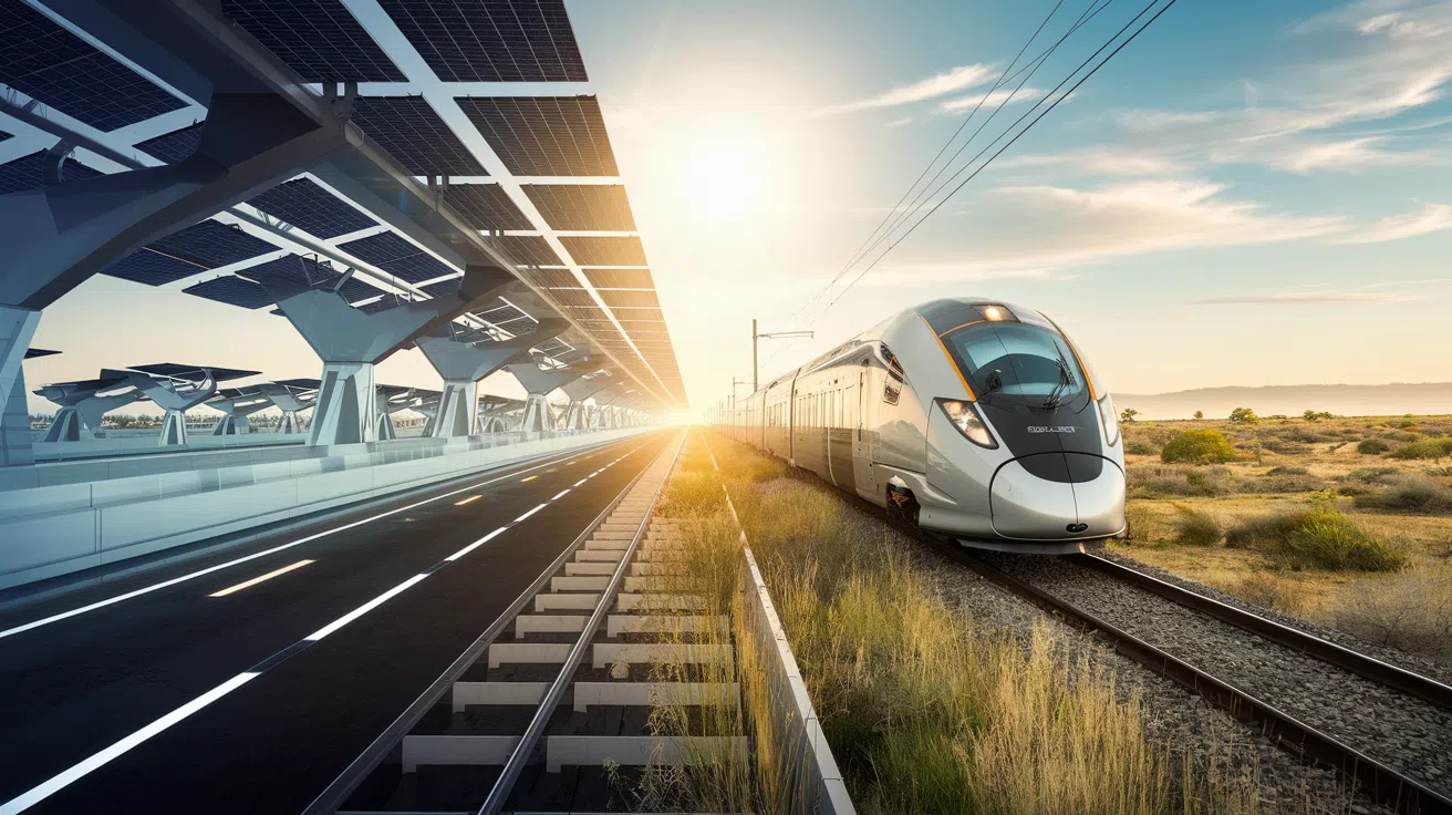 La autopista solar de Francia y el tren solar de Australia ciencia