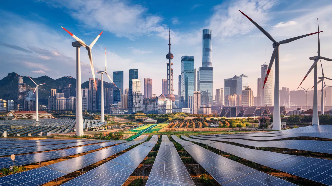 La chine simpose en leader mondial des énergies renouvelables  Une avancée