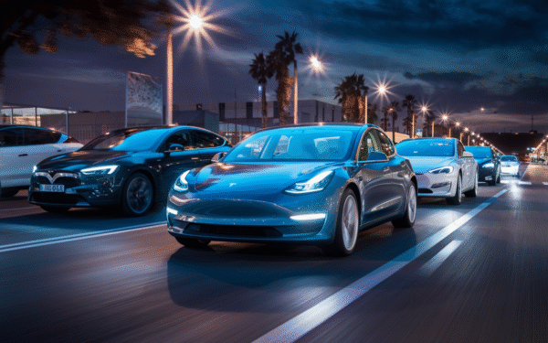 La tesla model 3 domine le marché électrique en espagne Un