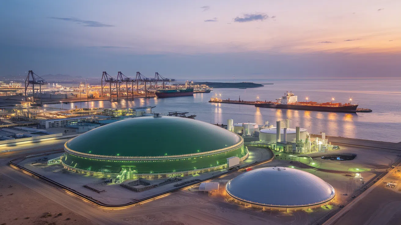Larabie saoudite mise sur le hydrogène vert avec une super usine à