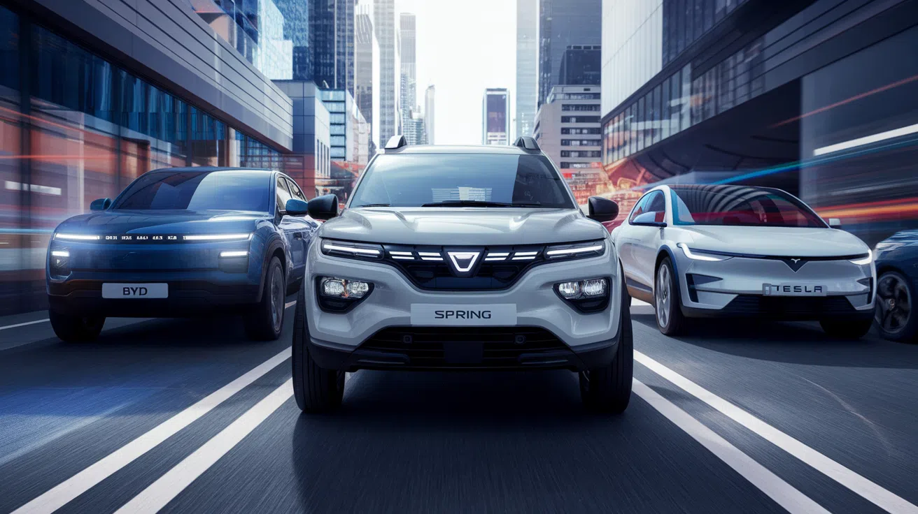 Le dacia spring surpasse byd renault et tesla  Le leader des