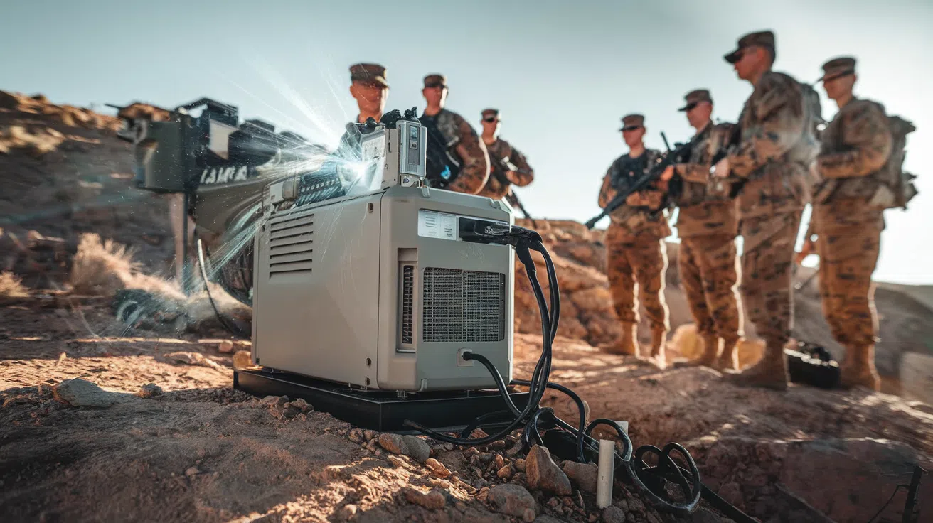 Le générateur portable dhydrogène transforme le combat des marines américains  Efficacité