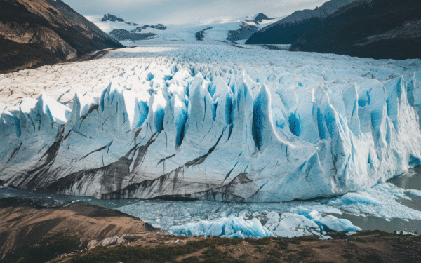 Le glacier perito moreno se détache du sol Un recul imminent