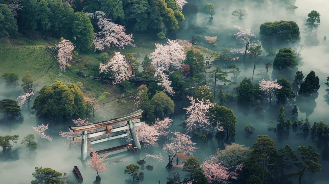 Le japon se souvient brutalement  La nature rappelle la tragédie dun