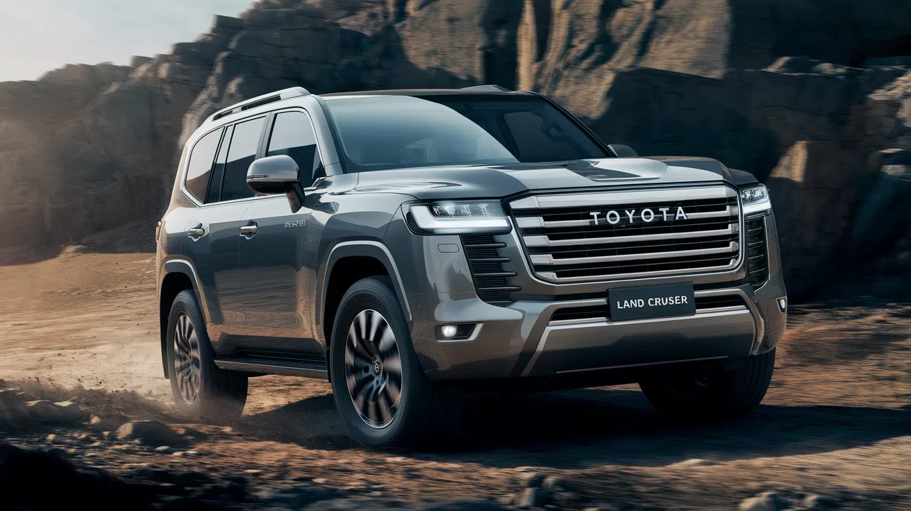 Le toyota land cruiser électrique simpose  Une puissance inégalée mais sa