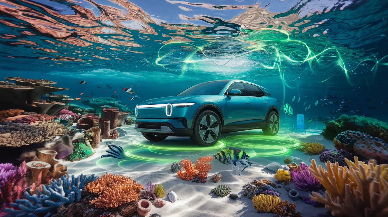 Les états-unis exploitent un matériau marin innovant pour véhicules électriques  Un