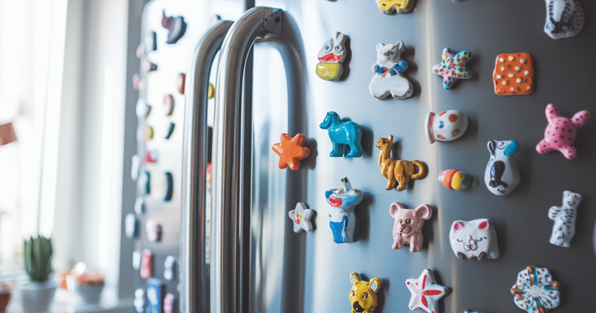 Les imanes décoratifs transforment votre frigo Découvrez leur impact surprenant sur