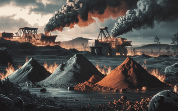 Les terres noires brûlent des millions de tonnes Un avertissement sur