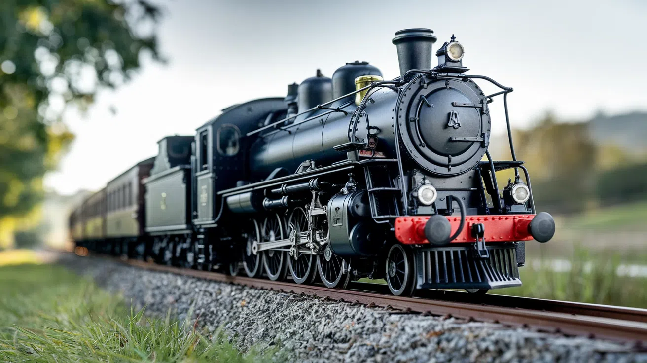Mouldking 12007  DR 18 201 Dampflokomotive  Wagon aus über 2300