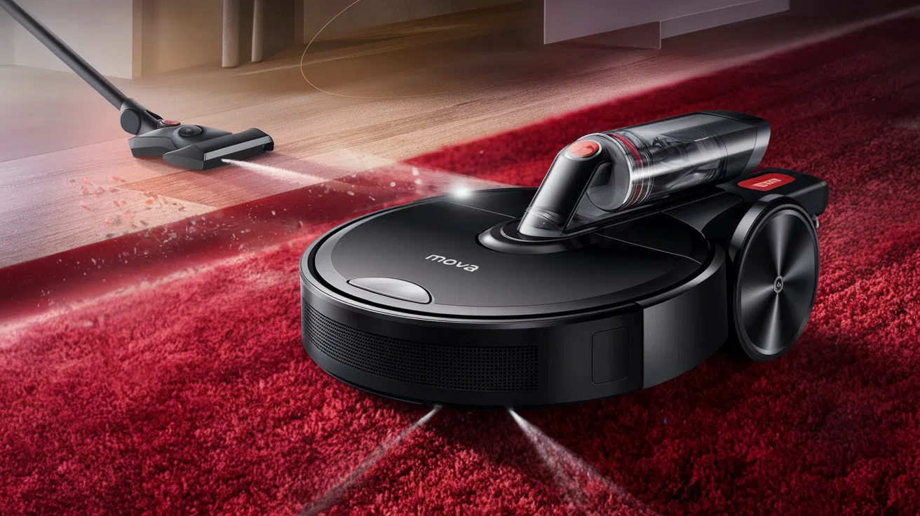 Mova e30 ultra redéfinit le nettoyage avec une détection automatique des tapis