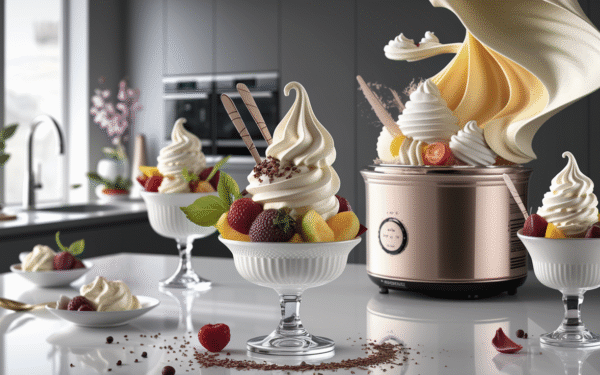 Ninja swirl creami Savourez un véritable softeis eis et sorbet à