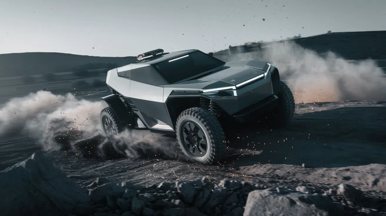Rivian dévoile son tank turn  Un todoterreno électrique capable de tourner