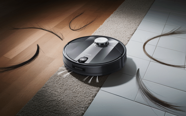Roborock q7 l5 domine les cheveux sur tous les sols Performance