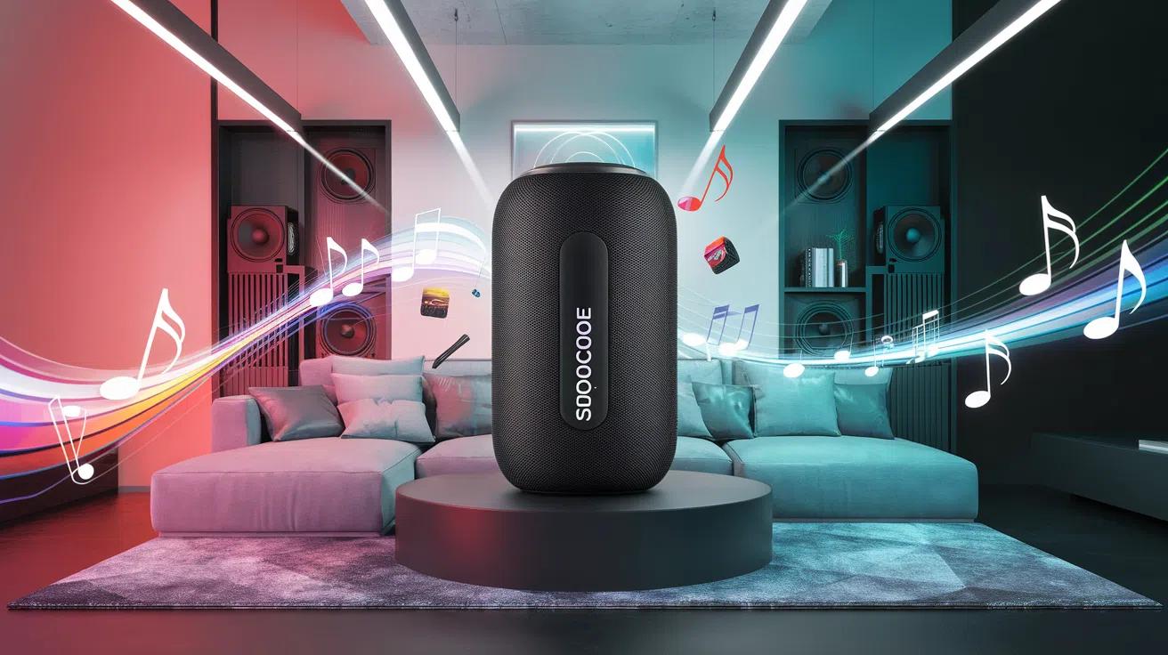 Soundcore motion boom plus : Profitez d’un son puissant de 80 watts à seulement 89,99 €, une expérience audio immersive inégalée Soundcore motion boom plus Profitez dun son puissant de 80 watts