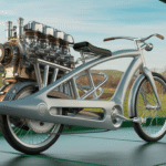 Un ingénieur britannique crée une bicyclette unique propulsée par un moteur stirling