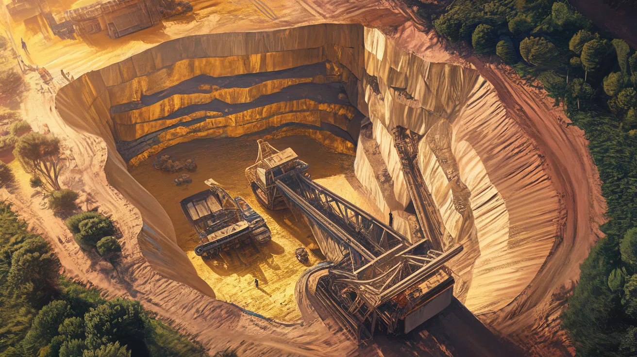 Un nouveau yacimiento dor découvert  Plus de 20 millions de tonnes