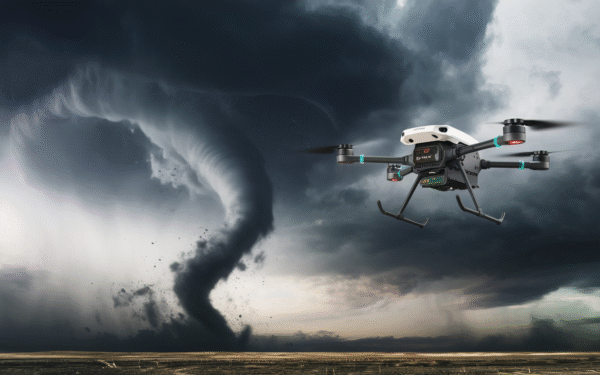 Un système innovant de détection de tornades par drone développé par une