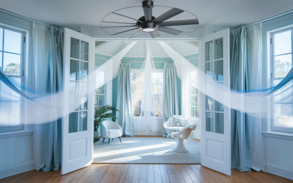 Ventilateur astucieux pour une maison fraîche Découvrez comment créer une ventilation