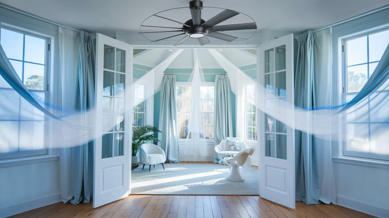 Ventilateur astucieux pour une maison fraîche  Découvrez comment créer une ventilation