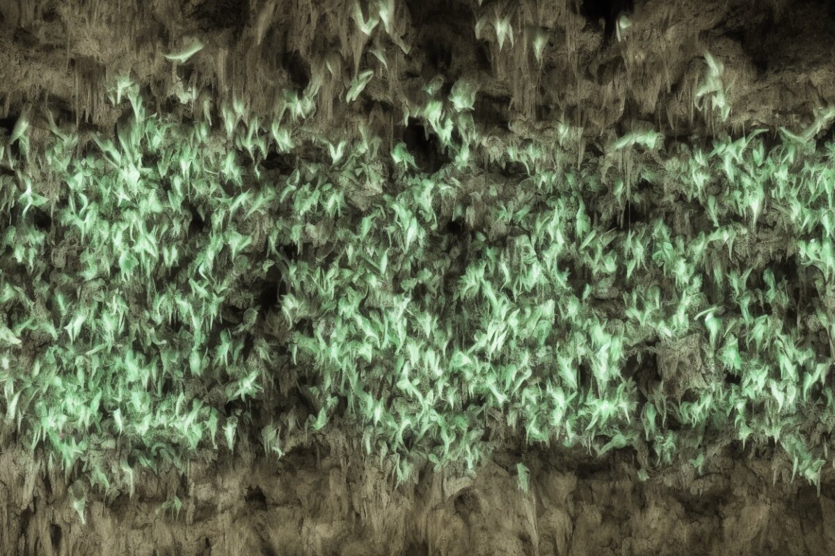 Les chauves-souris aux états-unis peuvent briller d'un vert fantomatique, un mystère pour les scientifiques