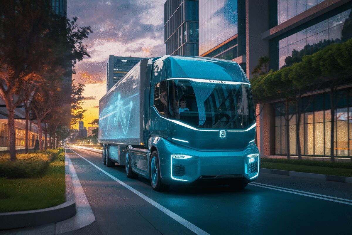 Camion hybride à hydrogène : Evarm présente son innovation logistique à barcelone