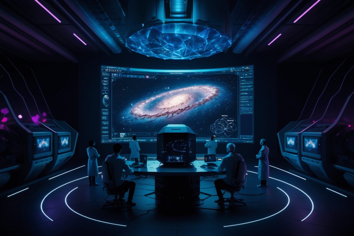 Image d'illustration pour : Cette simulation IA reconstitue 100 milliards d'étoiles de la voie lactée avec une précision i...