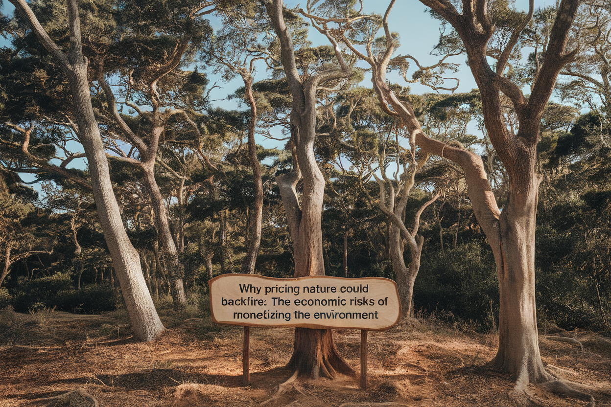 Why Pricing Nature Could Backfire: The Economic Risks of Monetizing the Environment
