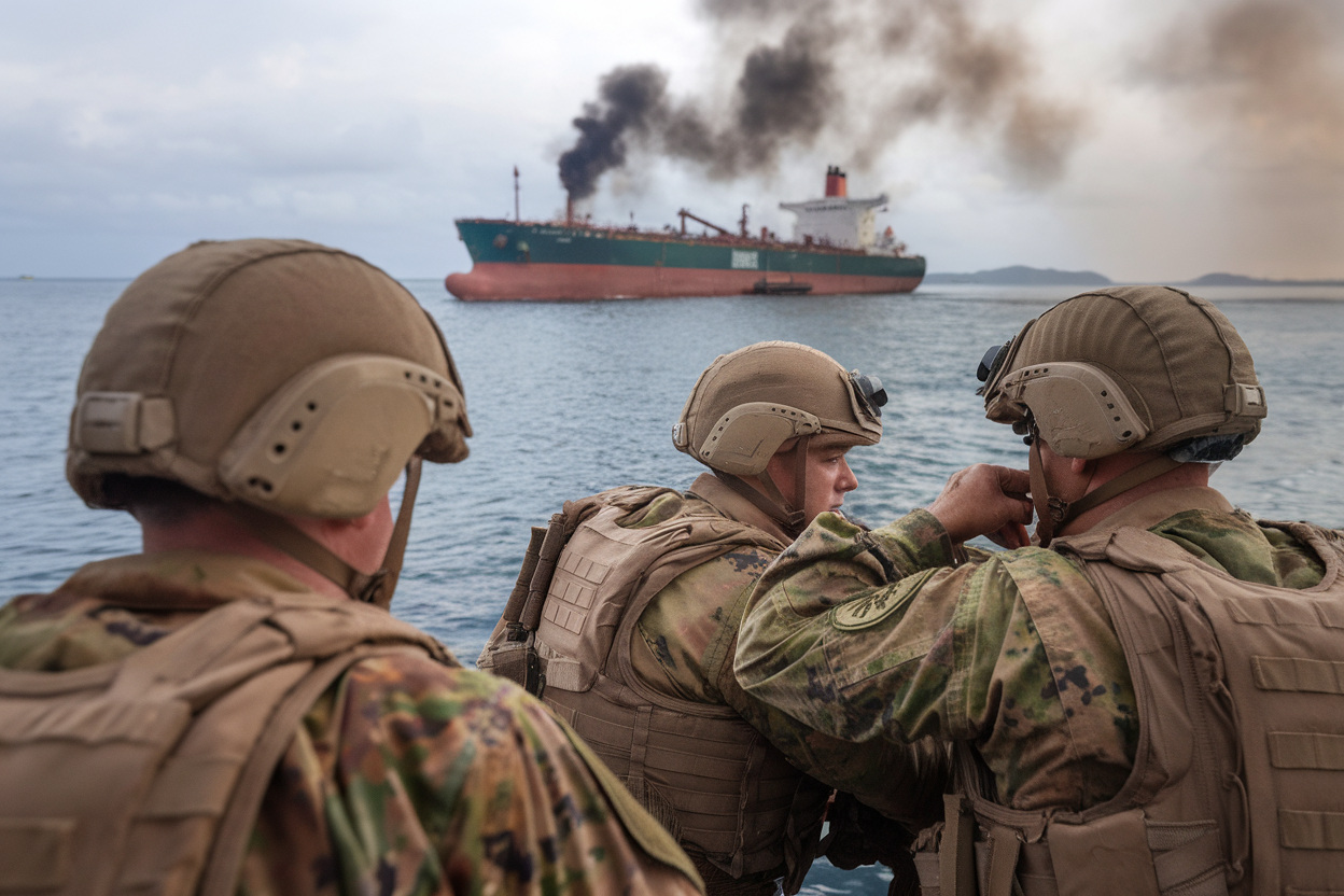 U.S. Marines Seize Oil Tanker in Caribbean Crackdown on Illegal Shipments
