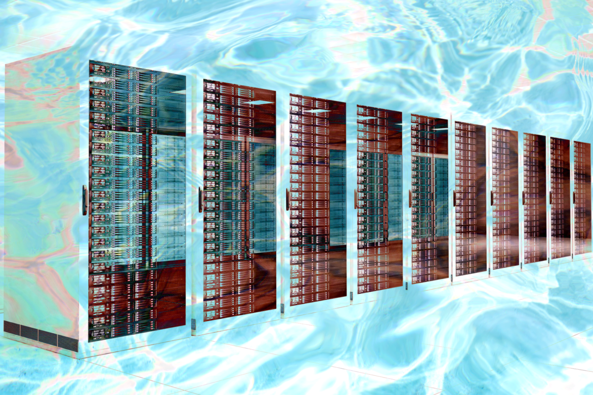 data center IA pénurie eau électricité refroidissement boucle fermée générateurs gaz 12 GW