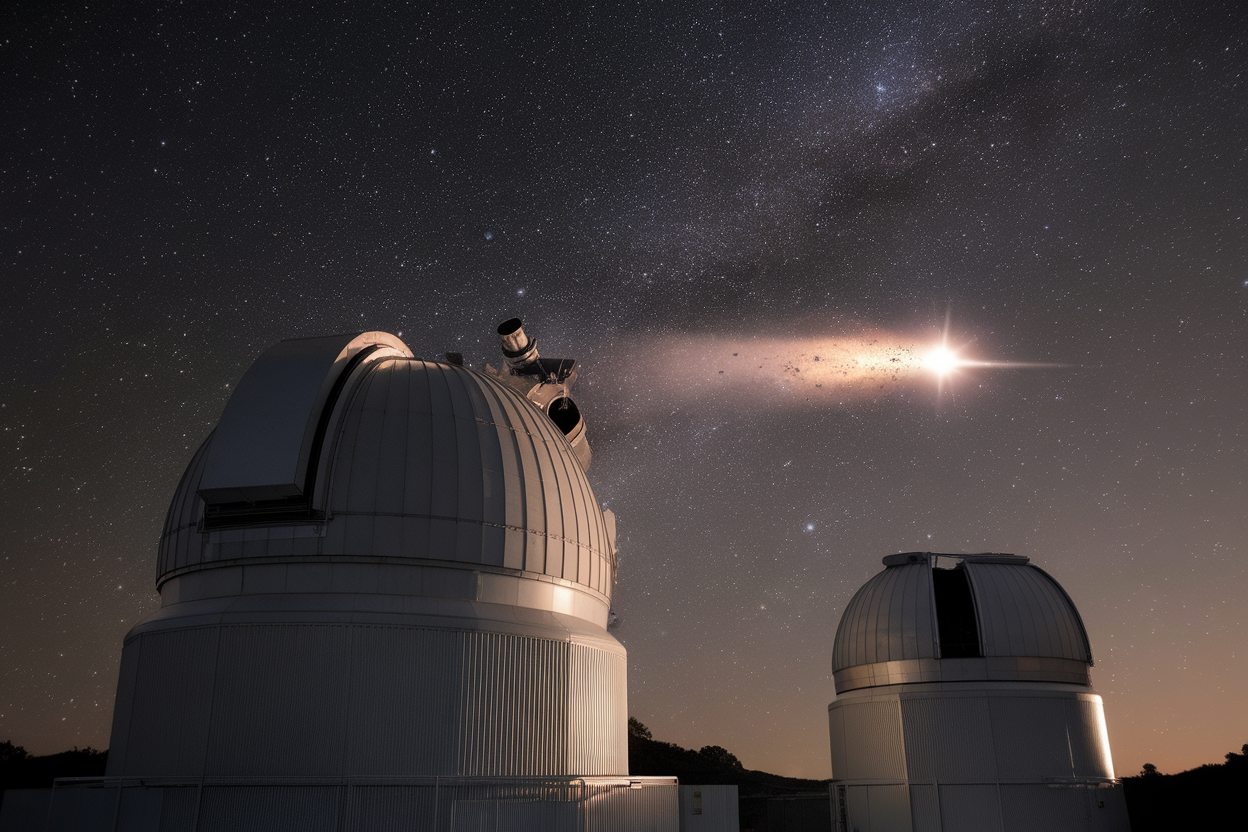 0068db6ab232e616 Collision de deux planètes observée par plusieurs télescopes, un signal rare qui éclaire aussi la Lune