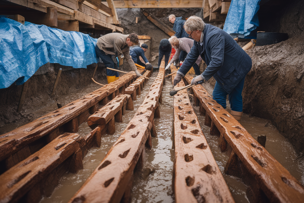 1 300 ans, 1 épave viking, retrouvée sur un chantier aux Pays-Bas, ce détail inattendu surprend les archéologues