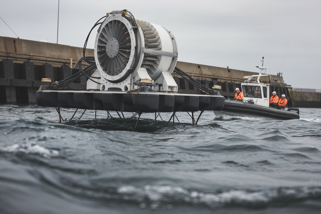 Un gyroscope flottant testé à Osaka promet une conversion plus stable de l'énergie des vagues